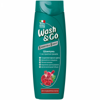 Шампунь Wash&Go с экстрактом граната для окрашенных волос 200 мл, 8008970045979