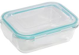 Контейнер Diafano из боросил стекла с пласт крышкой,прямоугольный,650 мл. темп режим -40 до +300С