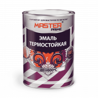 Эмаль термостойкая черный (0.4 кг) MASTER PRIME