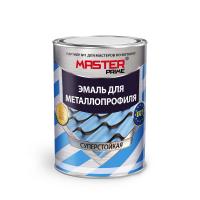 Эмаль для металлопрофиля и сендвич-панелей RAL 5021 водянисто-синий (0.9 кг) FARBITEX ПРОФИ MASTER