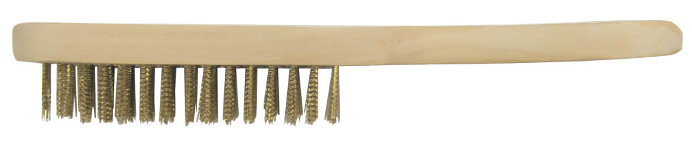 Щетка проволочная стальная с деревяной ручкой 6 рядов П096-06 ПЕТРОВИЧ
