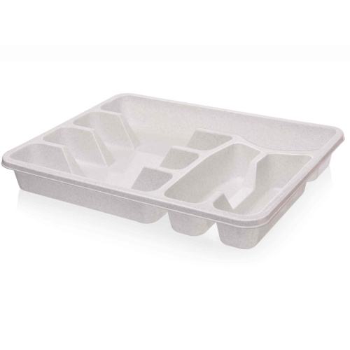 Лоток для столовых приборов большой 30х38 см (белый)