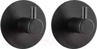 Набор крючков Рыжий кот для ванной комнаты круг (нерж), 2 шт. SSH-03