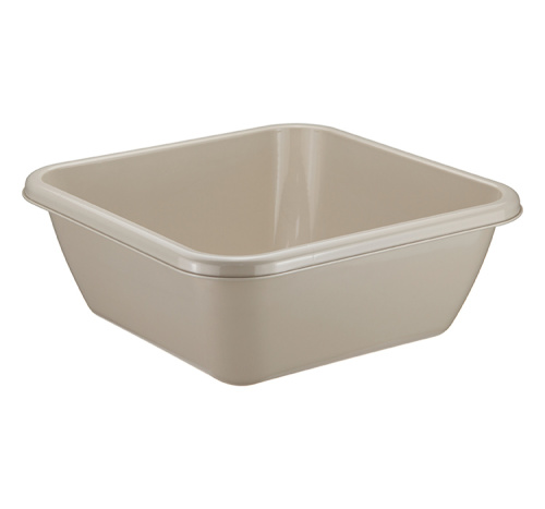 Таз квадратный 8л. Латте