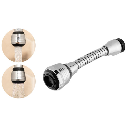 Аэратор на излив смесителя универсальный (2 режима, гибкий шланг)