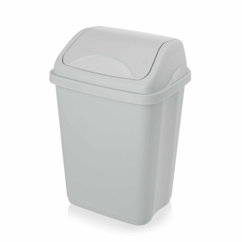 Контейнер для мусора 16л. "Ultra" (серый)