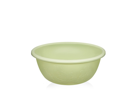 Таз круглый 6л. "Изобилие" мерный (ментоловый)