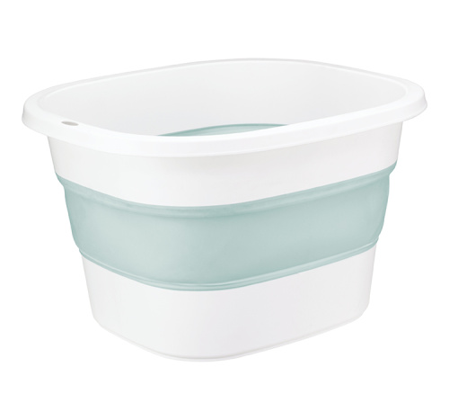 Таз складной для ног 18л. ФЛЕКС - Морская волна