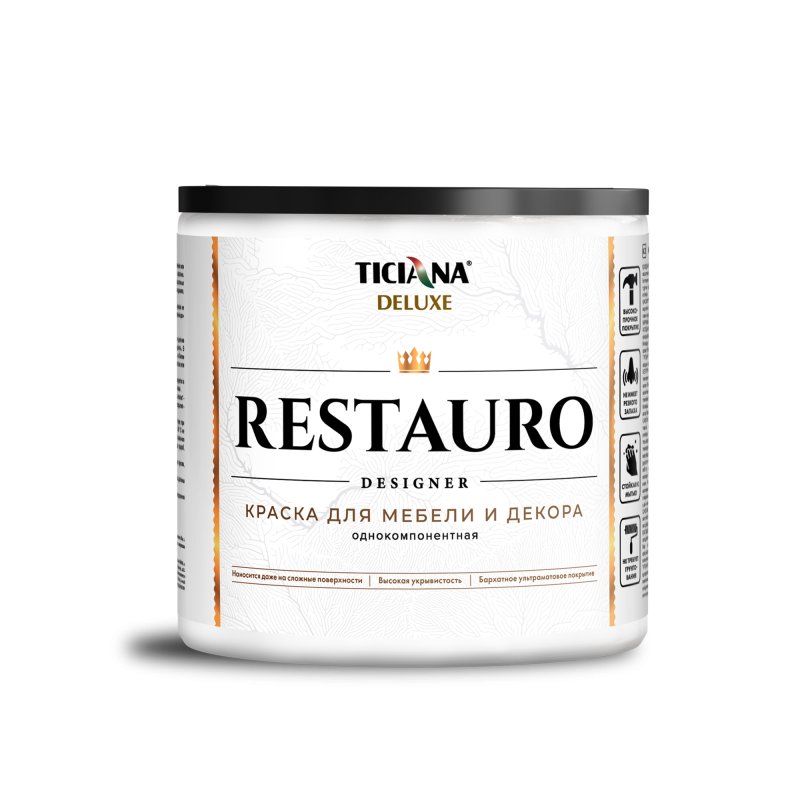 RESTAURO - Краска акриловая для мебели и декора
