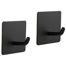 Набор крючков Рыжий кот "Квадрат" на самоклеящейся основе (металл) 2шт.