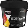 Краска интерьерная глубокоматовая высокоукрывистая черная BlackDesign (5 л) FARBITEX PROFI