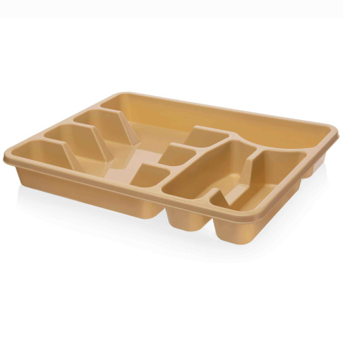 Лоток для столовых приборов большой 30х38 см (бежевый)